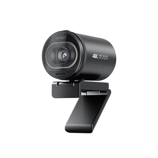 Webcam 4K com Microfone e Autofoco Streaming para Gamers, Youtubers e Tiktorkers